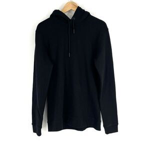 Son Of A Tailor Hoodie Sweatshirt Size Medium Mens Black Cotton Terry Pullover